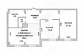 3 room apartment 88 m² Pruzhany, Belarus