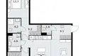3 room apartment 88 m² Kommunarka, Russia