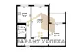 Wohnung 2 zimmer 52 m² Muchaviecki sielski Saviet, Belarus