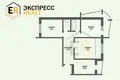 Wohnung 3 zimmer 74 m² Muhavecki selski Savet, Belarus