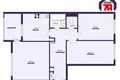 Apartamento 3 habitaciones 56 m² Rudauka, Bielorrusia