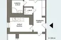 3 room apartment 60 m² Warsaw, Poland