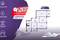 4 room apartment 82 m² Minsk, Belarus