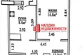 Wohnung 1 zimmer 41 m² Hrodna, Belarus