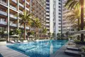 Kompleks mieszkalny New residence Binghatti Elite with a swimming pool and a gym close to shopping malls, Dubai Production City, Dubai, UAE