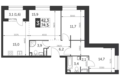 Apartamento 3 habitaciones 75 m² North-Eastern Administrative Okrug, Rusia