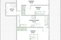 Mieszkanie 3 pokoi 65 m² Ryga, Łotwa