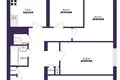 Apartamento 4 habitaciones 81 m² Minsk, Belarús