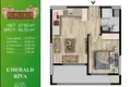 Appartement 2 chambres 60 m² Mezitli, Turquie