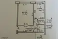 Wohnung 1 zimmer 34 m² Baran, Belarus
