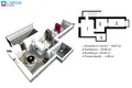 Квартира 3 комнаты 45 м² Неринга, Литва