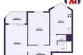 Квартира 2 комнаты 58 м² Сеница, Беларусь