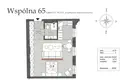 Квартира 1 комната 38 м² Варшава, Польша