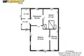 Casa 60 m² Akciabrski sielski Saviet, Belarús
