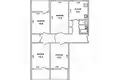 4 room apartment 81 m² Brest, Belarus