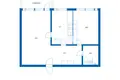 Apartamento 2 habitaciones 61 m² Hamina, Finlandia