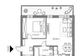 2 room apartment 47 m² Vilnius, Lithuania