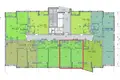 2 room apartment 51 m² Minsk, Belarus