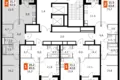 2 room apartment 63 m² Moscow, Russia