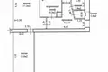 3 room apartment 58 m² Rechytsa, Belarus