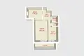 Apartamento 2 habitaciones 55 m² Lyasny, Belarús
