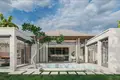 Complejo residencial New complex of modern villas with swimming pools near an international school, Phuket, Thailand