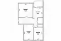 3 room apartment 58 m² Brest, Belarus