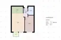 Apartamento 2 habitaciones 37 m² Varsovia, Polonia