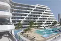 Complejo residencial New residence Mykonos Signature with swimming pools and a green area close to the places of interest, Al Barsha, Dubai, UAE