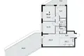 4 room apartment 100 m² Moscow, Russia