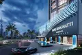 Residential complex Burj Binghatti Jacob Residences — luxury high-rise residence with a swimming pool and a spa center near a yacht club in Business Bay, Dubai