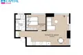 2 room apartment 44 m² Kaunas, Lithuania