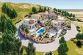 Kompleks mieszkalny Hillside residence with a panoramic view, Kastelli, Greece