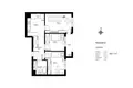 Квартира 3 комнаты 48 м² Краков, Польша