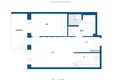 1 bedroom apartment 46 m² Rovaniemi sub-region, Finland