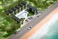 Complejo residencial New residential complex of townhouses on the seafront in Bang Po area, Samui, Thailand