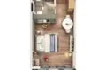 Mieszkanie 1 pokój 37 m² Gantiadi, Gruzja