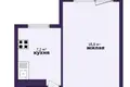 Apartamento 1 habitación 35 m² Minsk, Belarús