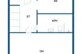 Apartamento 1 habitación 33 m² Kemi, Finlandia