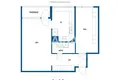 Квартира 2 комнаты 50 м² Helsinki sub region, Финляндия