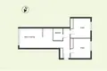 Apartamento 3 habitaciones 59 m² Varsovia, Polonia