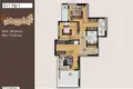 2 bedroom apartment 64 m² Mezitli, Turkey