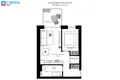 Mieszkanie 2 pokoi 38 m² Wilno, Litwa