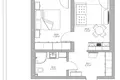 Mieszkanie 2 pokoi 39 m² Jurmała, Łotwa