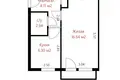 Mieszkanie 1 pokój 30 m² Mińsk, Białoruś