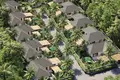Жилой комплекс Виллы с бассейнами, садами и террасами, рядом с кокосовой рощей и пляжем Ламаи, Самуи, Таиланд
