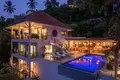 Kompleks mieszkalny Three-storey villa with a swimming pool and a separate studio, Samui, Thailand