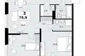 Mieszkanie 3 pokoi 80 m² Kommunarka, Rosja