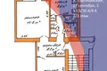 Квартира 2 комнаты 54 м² Партизанский, Беларусь