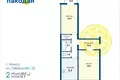 Apartamento 2 habitaciones 59 m² Minsk, Bielorrusia